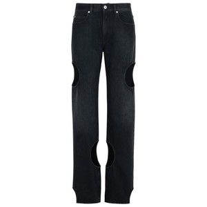 Off-White Meteor Black Denim Jeans - NWT